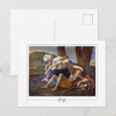Nicolas Poussin #2 - Fine Art Postcard Postkarte (Vorne/Hinten)