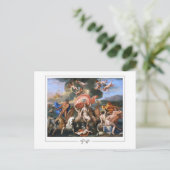 Nicolas Poussin #3 - Fine Art Postcard Postkarte (Stehend Vorderseite)
