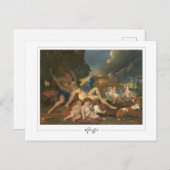 Nicolas Poussin #56 - Fine Art Postcard Postkarte (Vorne/Hinten)