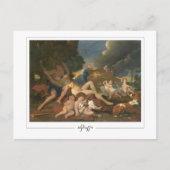 Nicolas Poussin #56 - Fine Art Postcard Postkarte (Vorderseite)