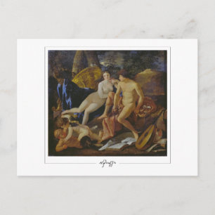 Nicolas Poussin #6 - Fine Art Postcard Postkarte