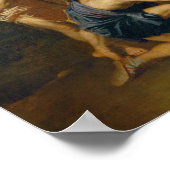 Nicolas Poussin - Et in Arcadia ego Poster (Ecke)