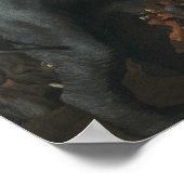 Nicolas Poussin - Hannibal überquert die Alpen Poster (Ecke)