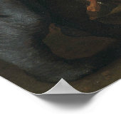 Nicolas Poussin - Hannibal überquert die Alpen Poster (Ecke)