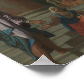 Nicolas Poussin - Heilige Peter und John Poster (Ecke)