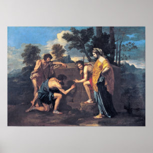 Nicolas Poussin - Hirten in Arcadia Poster