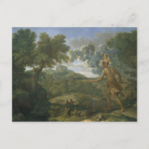 Nicolas Poussin - Landschaft mit Orion Postkarte