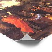 Nicolas Poussin- Ordination Poster (Ecke)