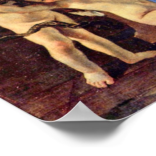 Nicolas Poussin - St Cecilia Poster (Ecke)