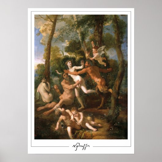 Nicolas Poussin Zedign Art Poster #1 (Vorne)