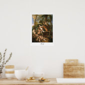 Nicolas Poussin Zedign Art Poster #1 (Küche)