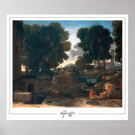 Nicolas Poussin Zedign Art Poster #101 (Vorne)