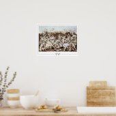 Nicolas Poussin Zedign Art Poster #131 (Küche)