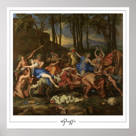 Nicolas Poussin Zedign Art Poster #186 (Vorne)