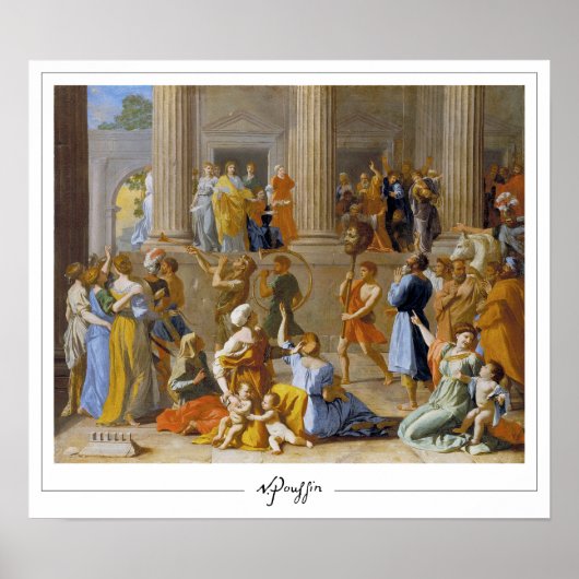 Nicolas Poussin Zedign Art Poster #201 (Vorne)