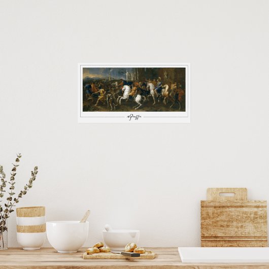 Nicolas Poussin Zedign Art Poster #202 (Küche)