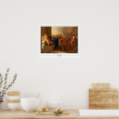 Nicolas Poussin Zedign Art Poster #210 (Küche)