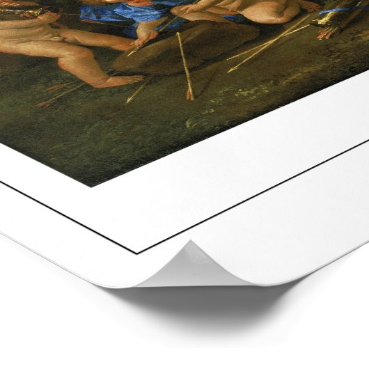 Nicolas Poussin Zedign Art Poster #214 (Ecke)