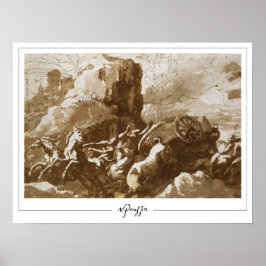 Nicolas Poussin Zedign Art Poster #222