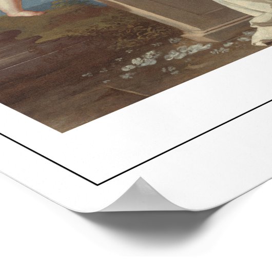 Nicolas Poussin Zedign Art Poster #231 (Ecke)