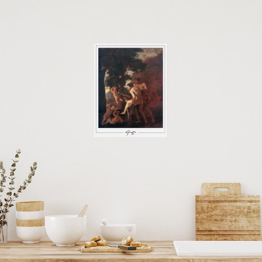 Nicolas Poussin Zedign Art Poster #236 (Küche)