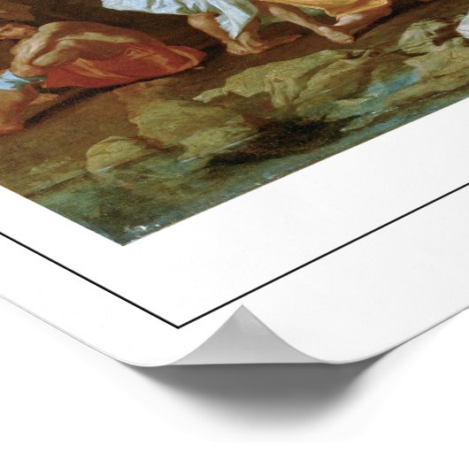 Nicolas Poussin Zedign Art Poster #239 (Ecke)