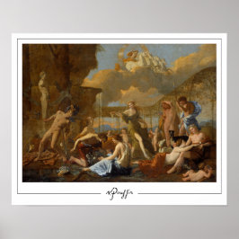 Nicolas Poussin Zedign Art Poster #245