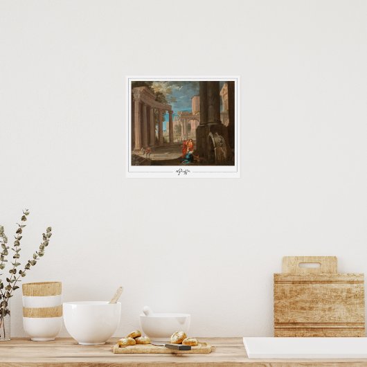 Nicolas Poussin Zedign Art Poster #285 (Küche)