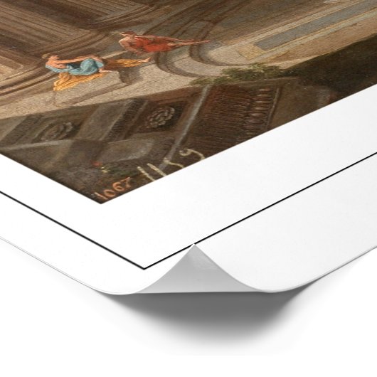 Nicolas Poussin Zedign Art Poster #285 (Ecke)