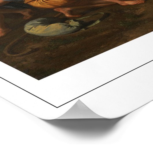 Nicolas Poussin Zedign Art Poster #294 (Ecke)