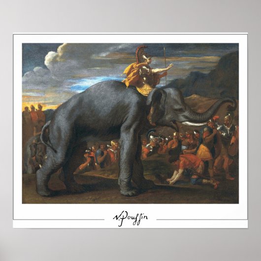 Nicolas Poussin Zedign Art Poster #54 (Vorne)