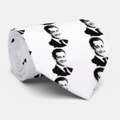 Nicolas Sarkozy Krawatte (Gerollt)