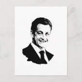Nicolas Sarkozy Postkarte (Vorderseite)