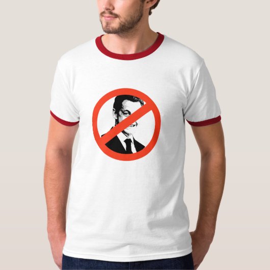 Nicolas Sarkozy T-Shirt (Vorderseite)