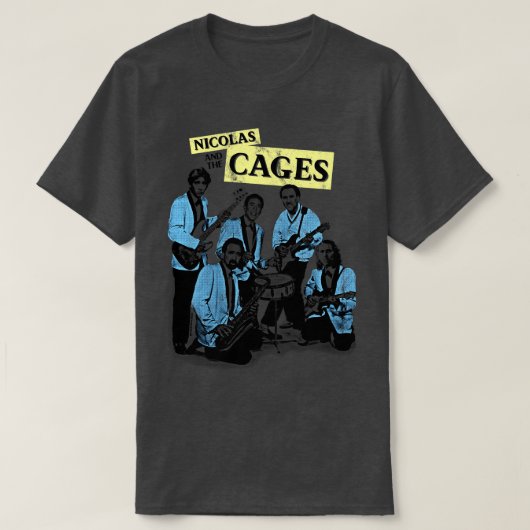 Nicolas und das Cages Nic Cage Shirt (Design vorne)