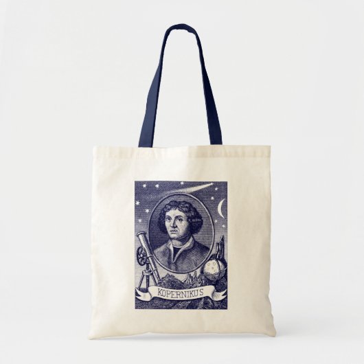 Nicolaus Copernicus Tragetasche (Vorne)