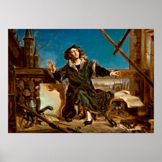 Nicolaus Kopernicus von Jan Matejko Poster (Vorne)
