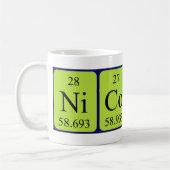 Nicolay Periodenname Tasse (Links)