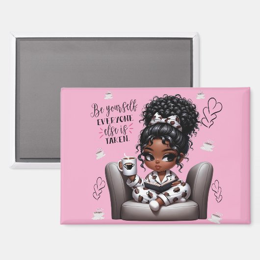 Nicole Be Yourself Magnet (Vorderseite/Rückseite)