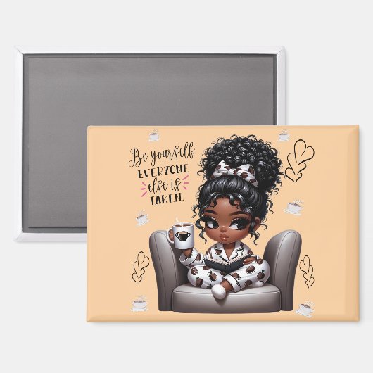 Nicole Be Yourself Magnet (Vorderseite/Rückseite)