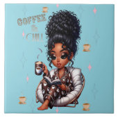 Nicole Coffee & Chill Keramik Tile Fliese (Vorderseite)