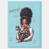 Nicole Coffee & Chill Magnet (Vorderseite)