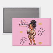 Nicole Good Morgencoffee Magnet (Vorderseite/Rückseite)