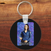 Nicole Haught We Sticker Schlüsselanhänger (Vorderseite)