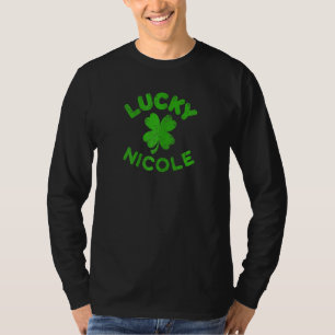 Nicole Irish Family St Patrick S Day Lucky Nico T-Shirt