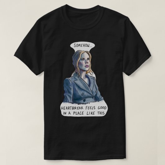 Nicole Kidman auf AMC-Sticker T-Shirt (Design vorne)