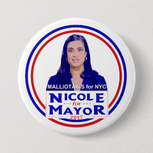 Nicole Malliotakis für NYC Bürgermeister Button