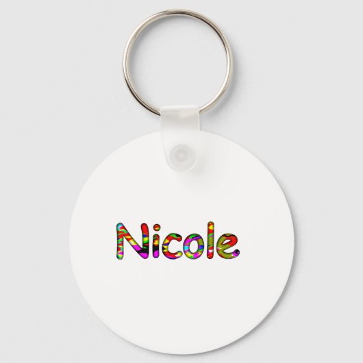Nicole Schlüsselanhänger (Vorderseite)