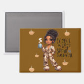 Nicole Spirit Animal Magnet (Vorderseite/Rückseite)