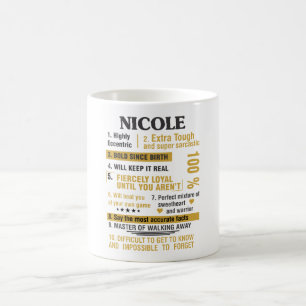 Nicole Sweet Heart and Warrior Geschenk Tasse